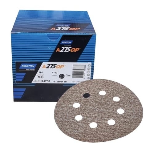 Norton Sanding Discs 125mm 8H