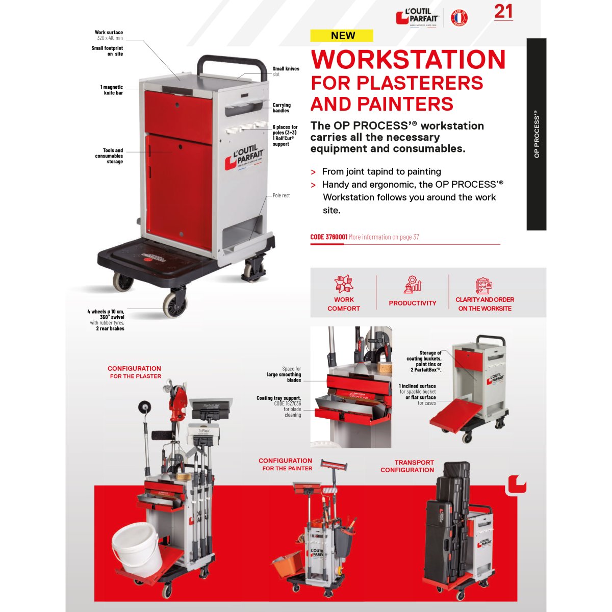 Parfaitliss OP Work Station