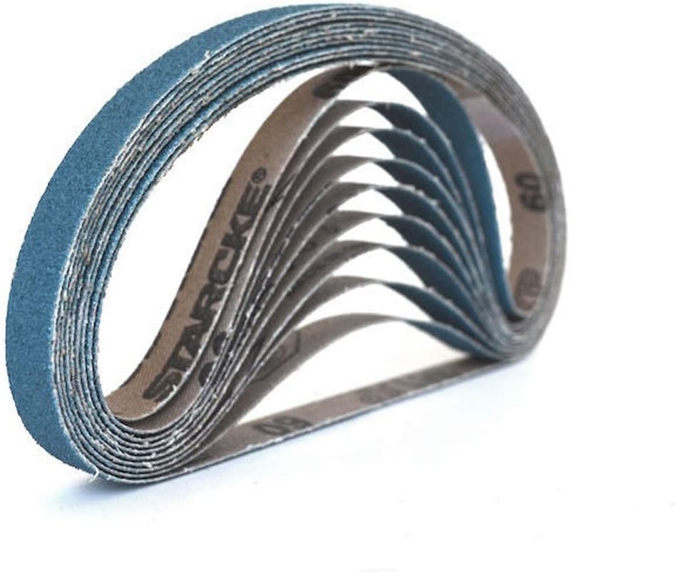 Zirconium Sanding Belts 13 x 454mm (10 Pack)