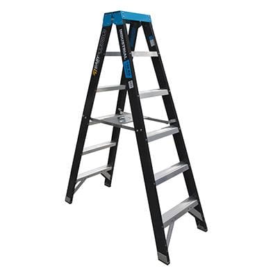 Fibreglass Double Sided Step Ladder