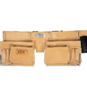OX Trade Heavy Duty Suede Leather 10 Pocket Tool Belt