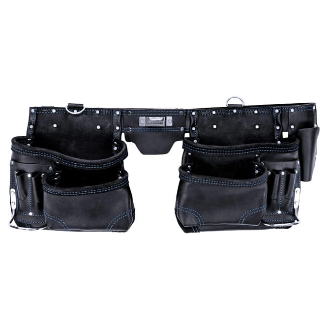 OX Trade Heavy Duty Suede Leather 10 Pocket Tool Belt