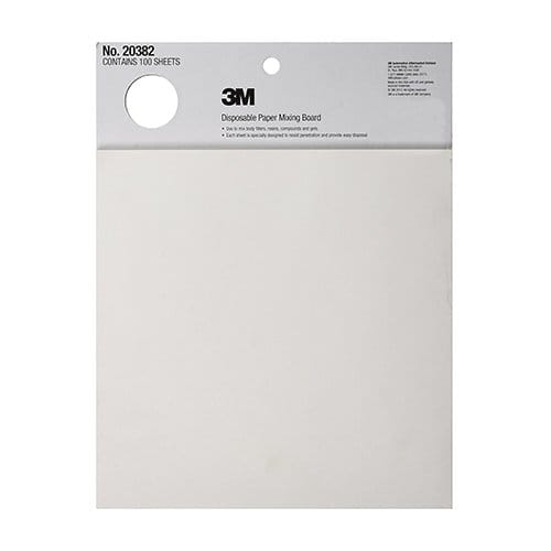 Disposable Paper Mixing Board 20382 Pk.100