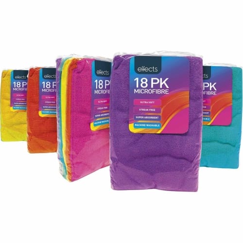 Microfibre Cleaning Cloth Pack of 18