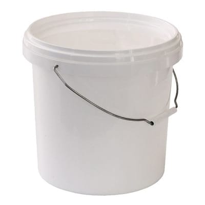 Plastic Paint Bucket & Lid 10L