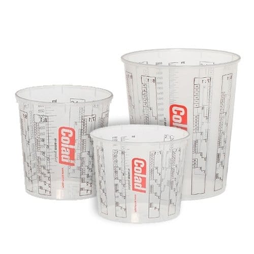 Colad Printed Mixing Cups | Accurate & Disposable Paint Mixing Cups