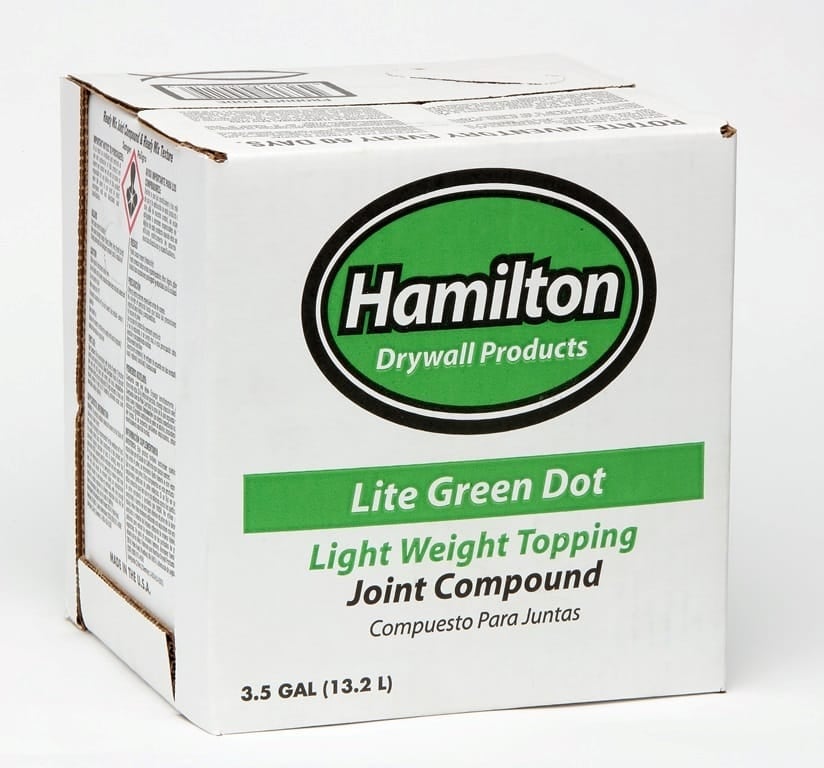 Hamilton Lite Green Dot Topping Carton 13.2L