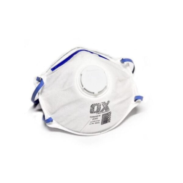 OX P2 Valved Dust Mask 2 Strap Box.12