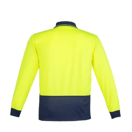 Hi-Vis Long Sleeve Polo Shirt