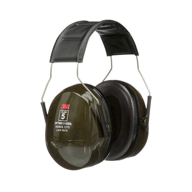 3M Peltor Optime II Headband Format Earmuff H520A