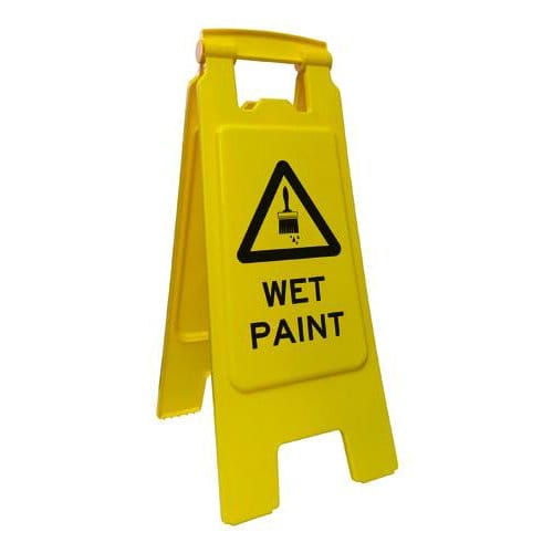 A-Frame Safety Sign – ‘Wet Paint’