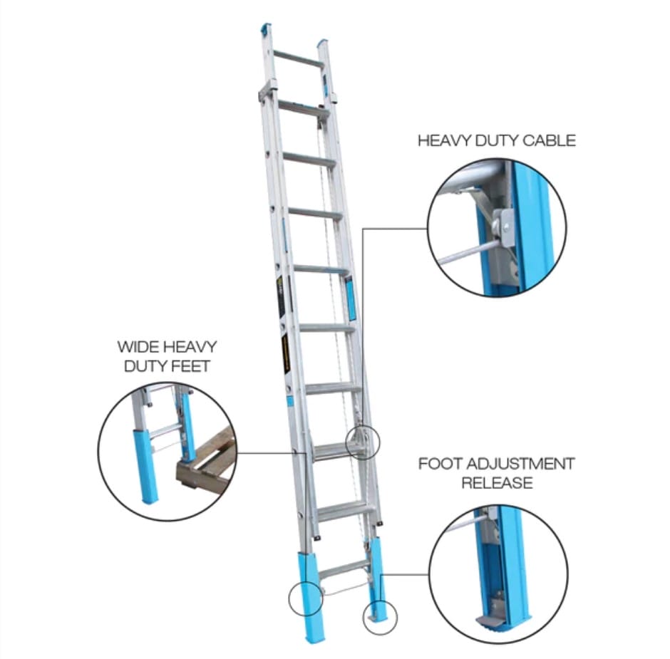 Ladder – Easy Access Trade Series Extension with Leveller Feet
