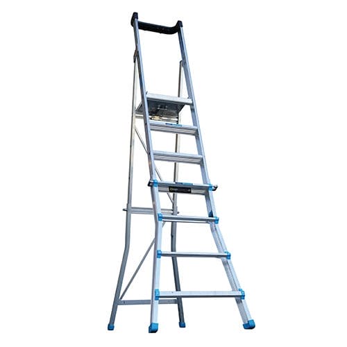 Easy Access Trade Series Telescopic Platform Ladder