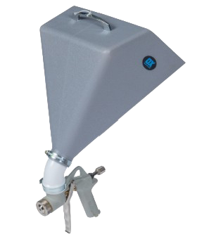 Square Hopper Texture Gun – OX Trade