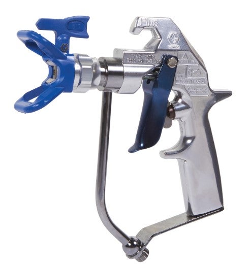 Graco Silver Plus Airless Spray Gun, 2 Finger Trigger, RAC X 517 SwitchTip