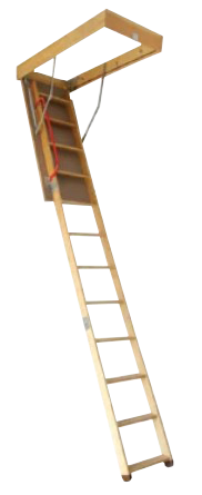 Easy Access Timber Attic Ladder