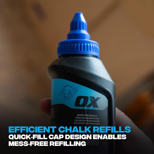 OX Pro 8 OZ Standard Blue Marking Chalk