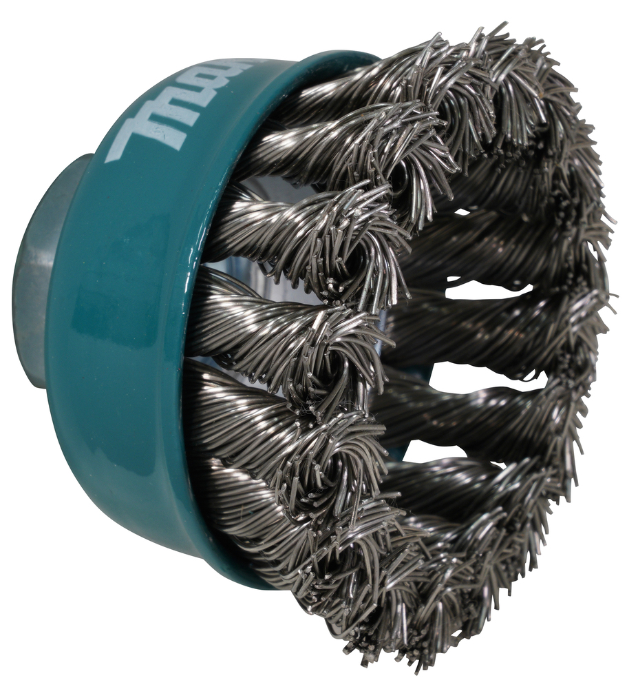 Makita D-77475 Knotted Wire Cup Brush – 65mm x M14-2