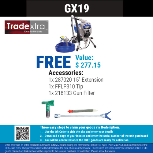 Graco FinishPro GX19 Electric Airless Paint Sprayer