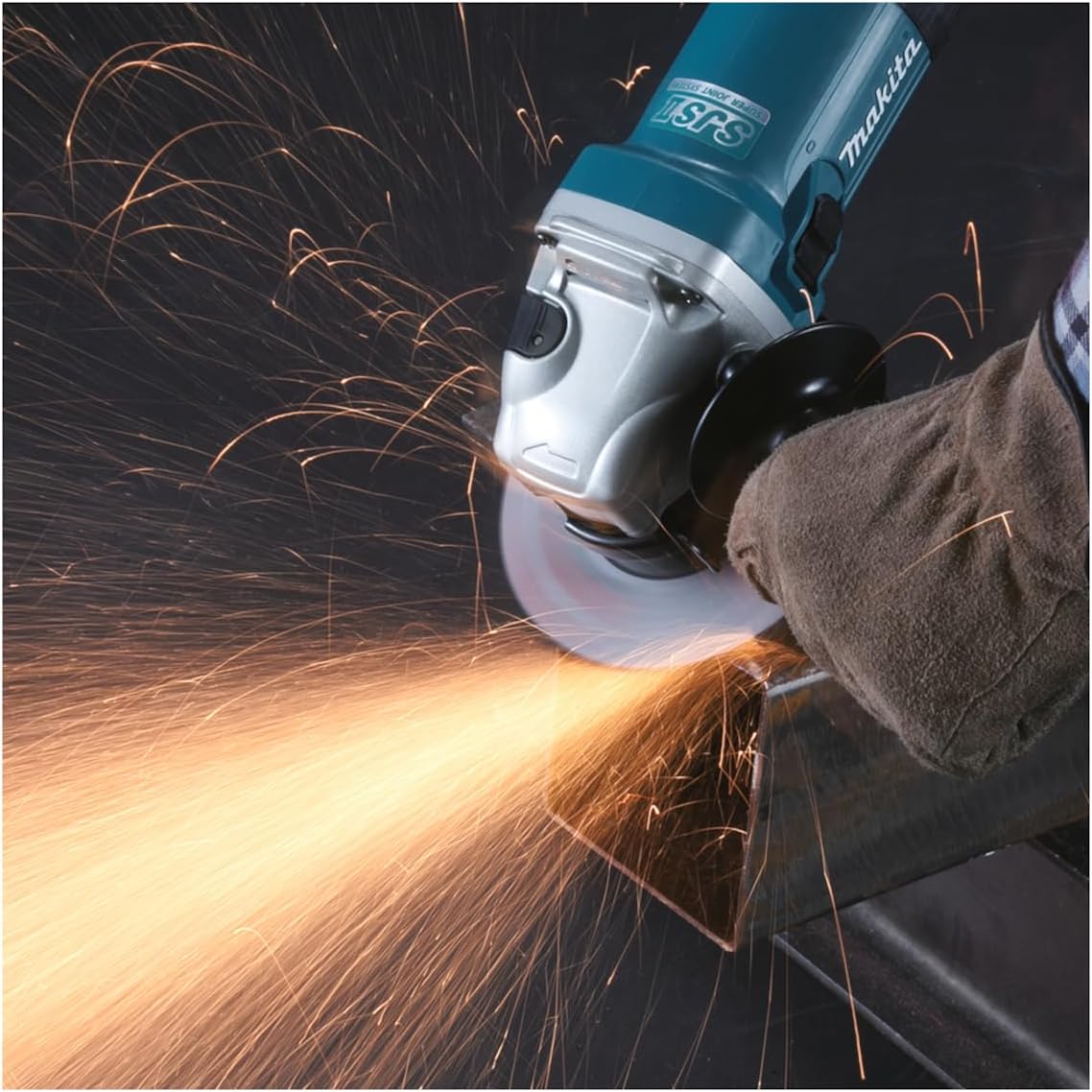 Makita 125mm Variable Speed Angle Grinder 1400W