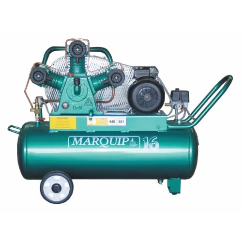 Marquip Industrial belt drive air compressor