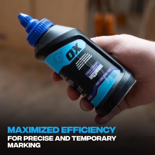 OX Pro 8 OZ Standard Blue Marking Chalk