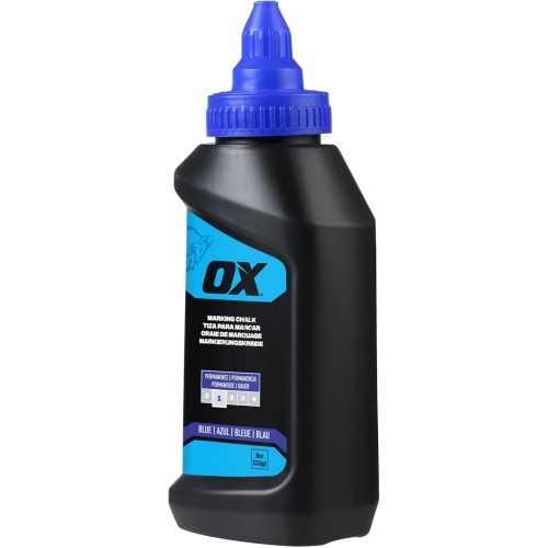 OX Pro 8 OZ Standard Blue Marking Chalk