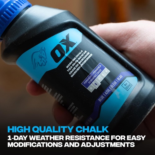 OX Pro 8 OZ Standard Blue Marking Chalk