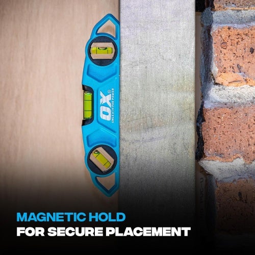 OX Tools Pro 9 inch Magnetic Torpedo Level