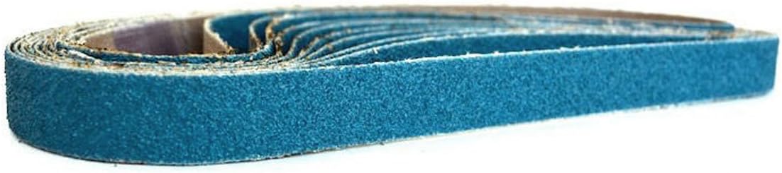 Zirconium Sanding Belts 13 x 454mm (10 Pack)