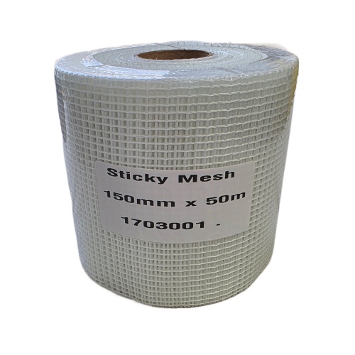 Woven Glass Fabric Sticky Mesh (150mm x 50m)