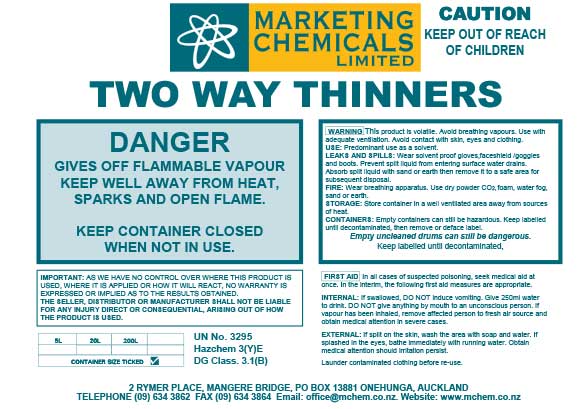 Two Way Thinners