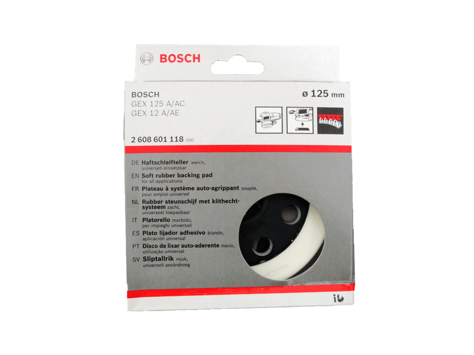 Bosch Soft Backing Pad 125mm