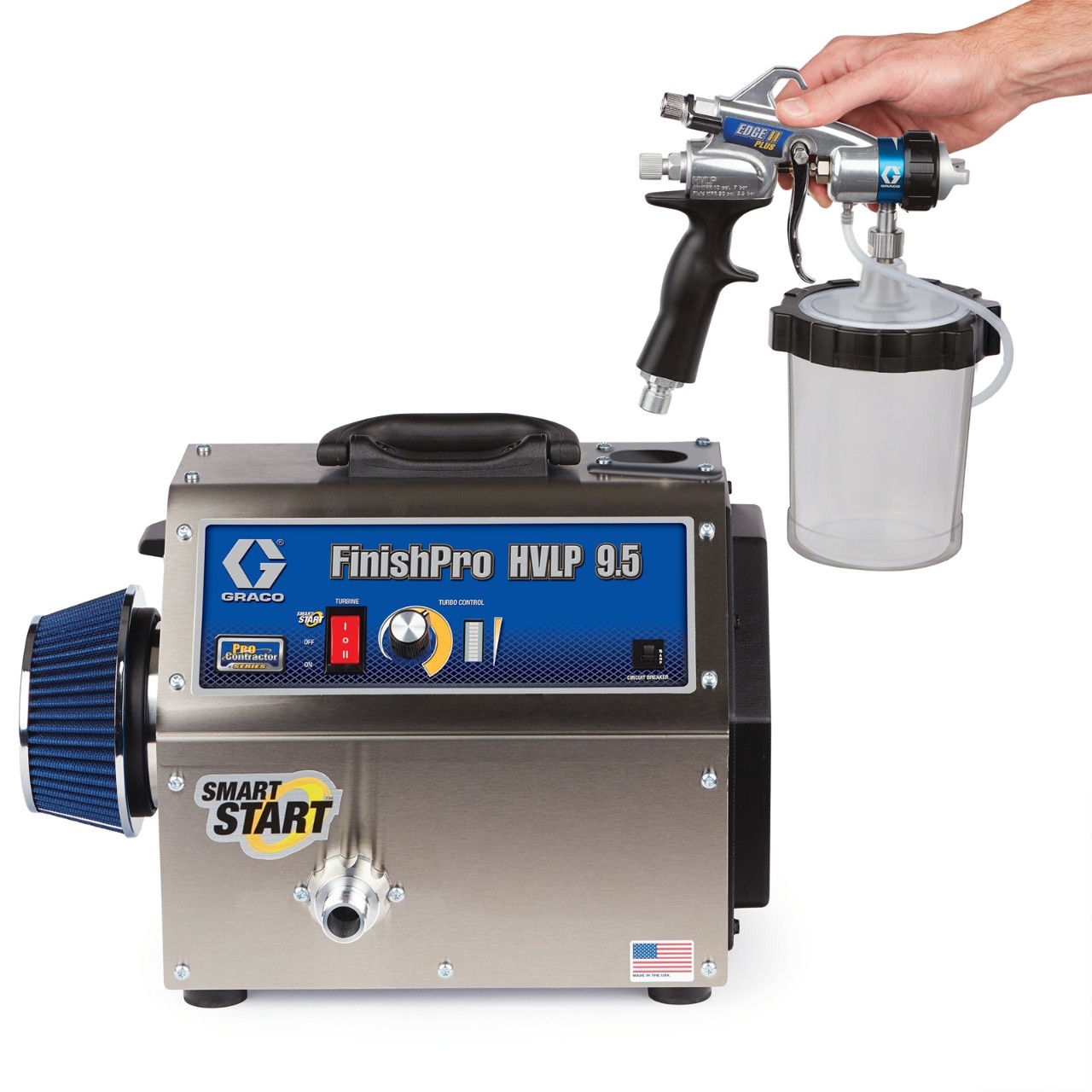 Graco FinishPro HVLP Sprayers 9.5 Procontractor Series 17R080