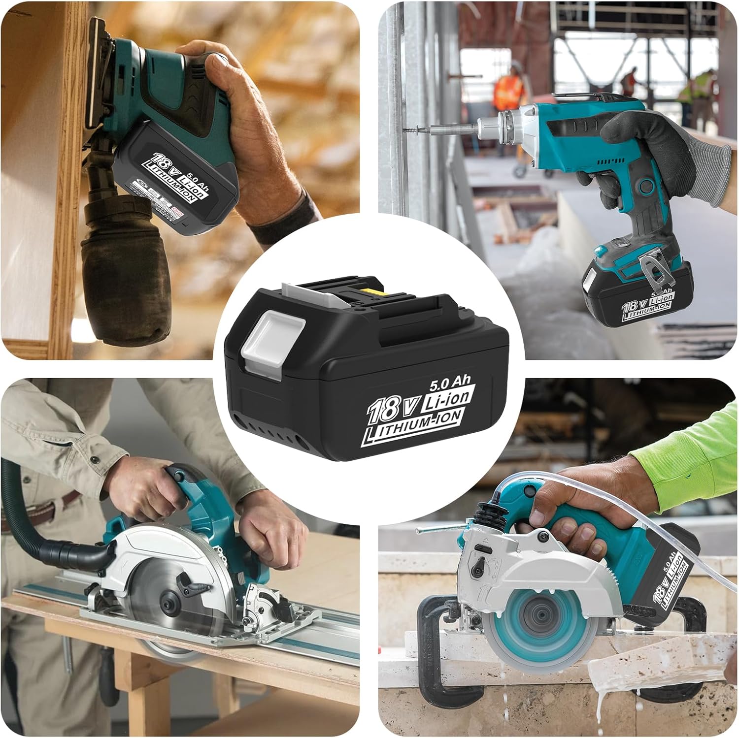 Tradies Choice 18V LI-ION Battery 5.0Ah