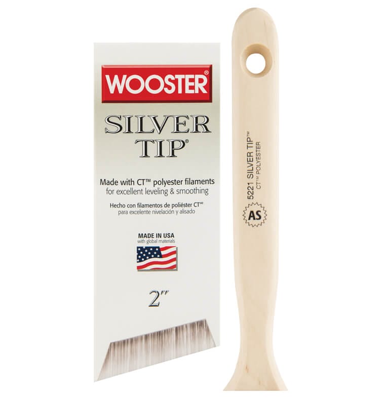 Wooster Silver Tip Angle Sash Brush